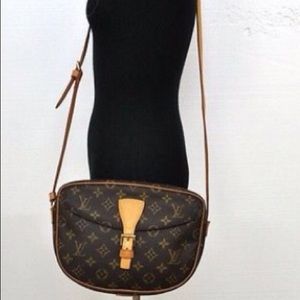 Authentic Louis Vuitton Genevieve Fille Crossbody