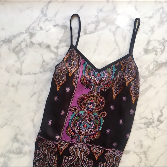 Express Tops - NWOT! Chic Silk Spaghetti Strap Top