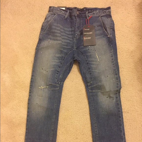 Cotton Men's/Boys Slim Denim Joggers