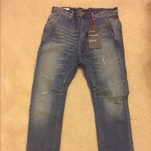 Cotton Men's/Boys Slim Denim Joggers