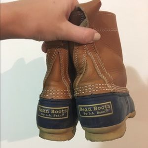 LL Bean duck boots size 8