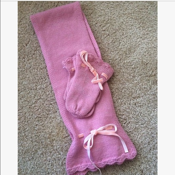 April Cornell Toddler Scarf & Mitten Sets, NEW!