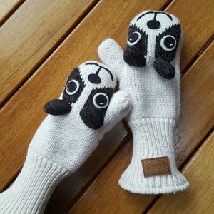 ➡Panda Mittens