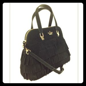 Kate Spade Suede Fringe Handbag!
