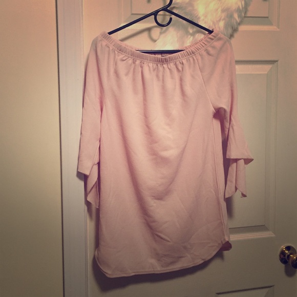 Rose off the shoulder dress