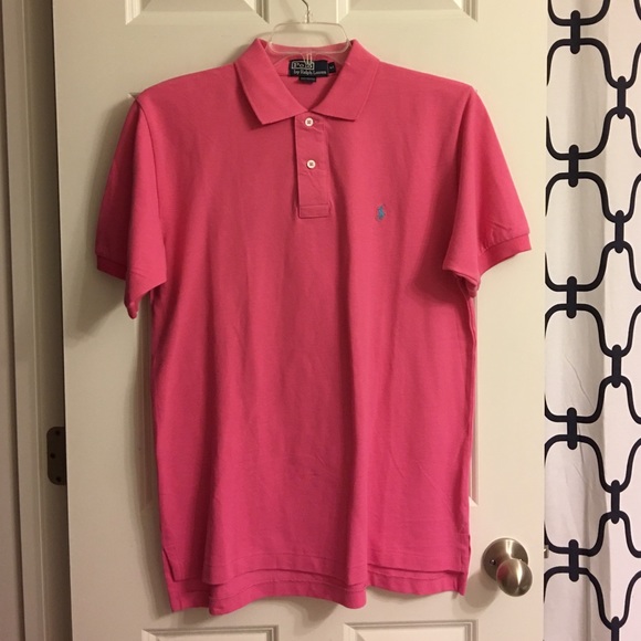 Men's Polo Ralph Lauren pink polo