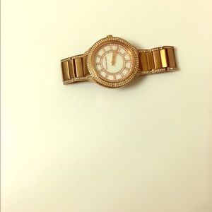 MK gold watch