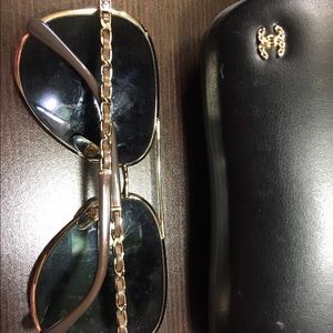 Chanel aviator shades