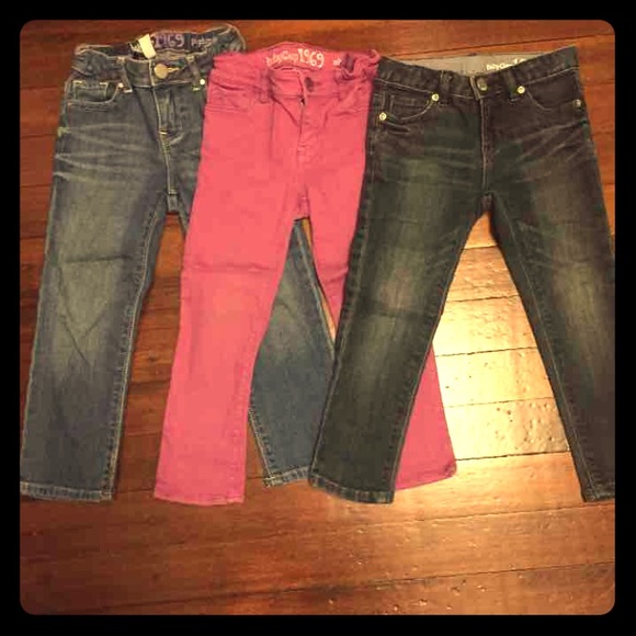 Bundle 3 pair GAP jeans size 3T