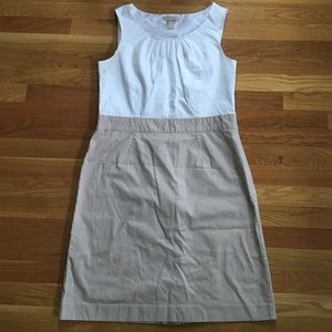 Banana Republic Sleeveless Shift Dress Size 14