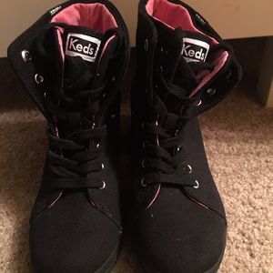Keds women lace up booties
