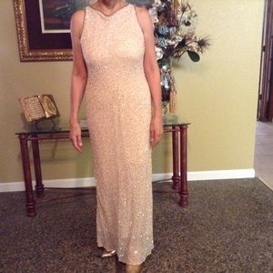 Gold a Sequence Gown