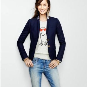 J. Crew dog intarsia sweater