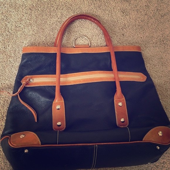 Genuine Large Leather Tote