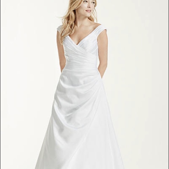 ❤️satin wedding gown corseted ❤️