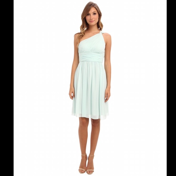 💙SALE💙 Donna Morgan Chiffon one shoulder dress