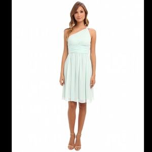 💙SALE💙 Donna Morgan Chiffon one shoulder dress