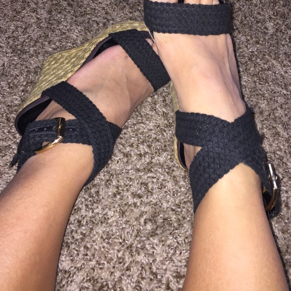 NINE WEST WEDGE SANDALS
