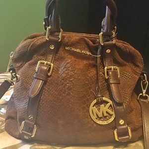 Michael Kors print shoulder bag