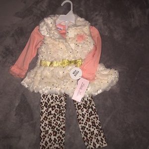 New baby girl 3 piece set