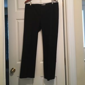 Classic straight leg black pants from the Gap!