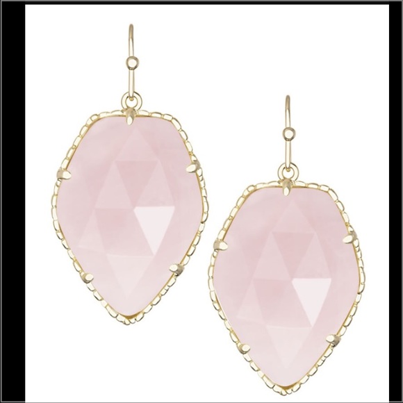 Kendra Scott Jewelry - Kendra Scott Rose Quartz Corley Earrings
