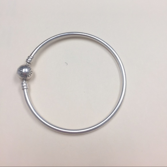 Pandora Silver Bangle size 17cm