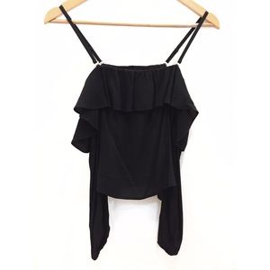 Bebe off-shoulder blouse