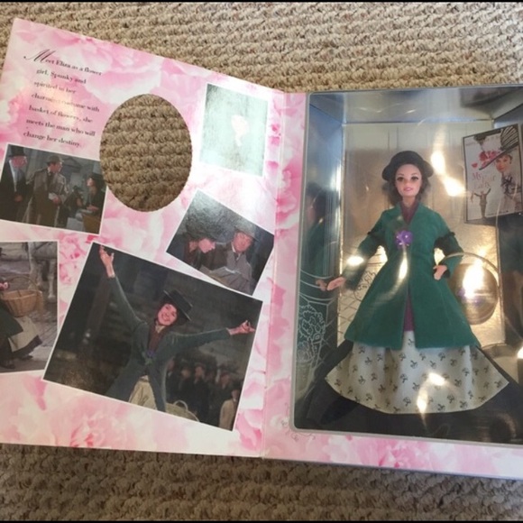 Barbie as Eliza Doolittle in my fair lady