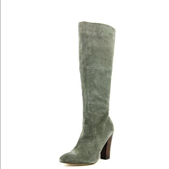Cynthia rowley grey suede boots