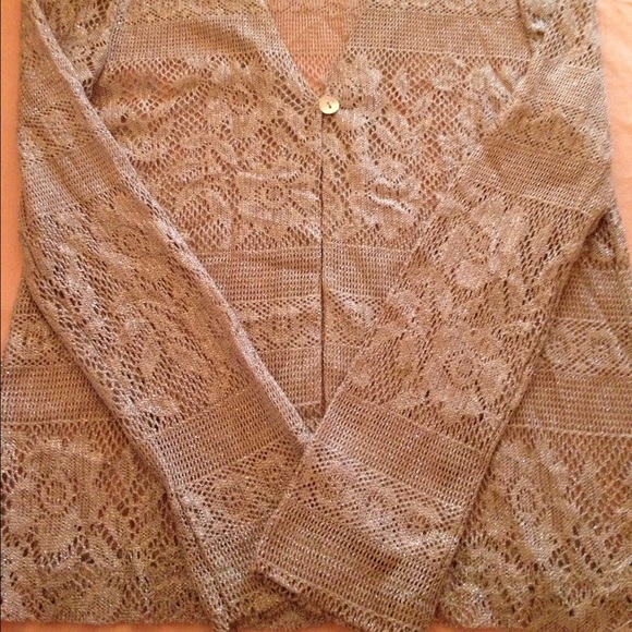 Metallic Silver & Sage Jacket - Picture 2 of 4