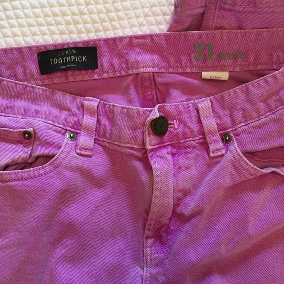 Jcrew Toothpick Ankle Skinny Sz 31