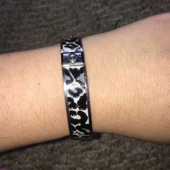 Coach Ocelot Print Bangle