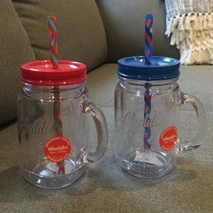 Mason jar cooler cups