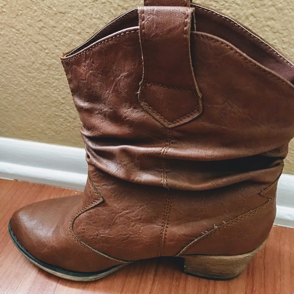 Charles Albert Brown Cowboy Bootie