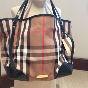 Authentic Burberry Canterbury Tote