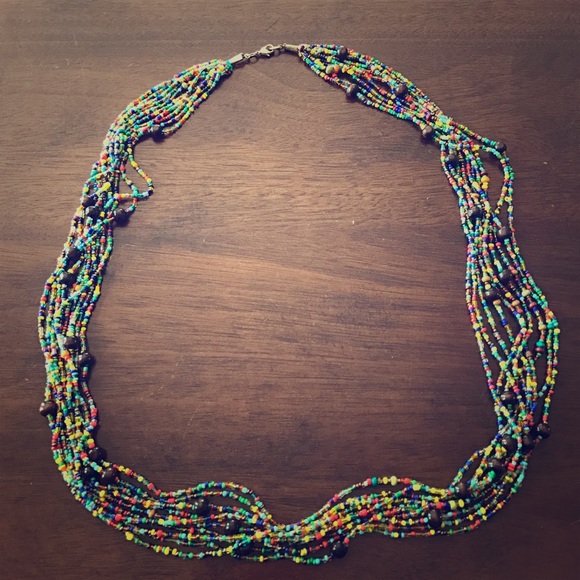 Multi-colored necklace