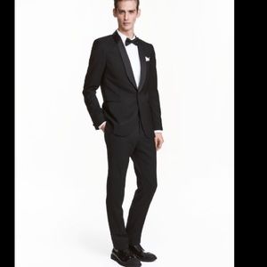 H&M Wool Tuxedo Slim Fit