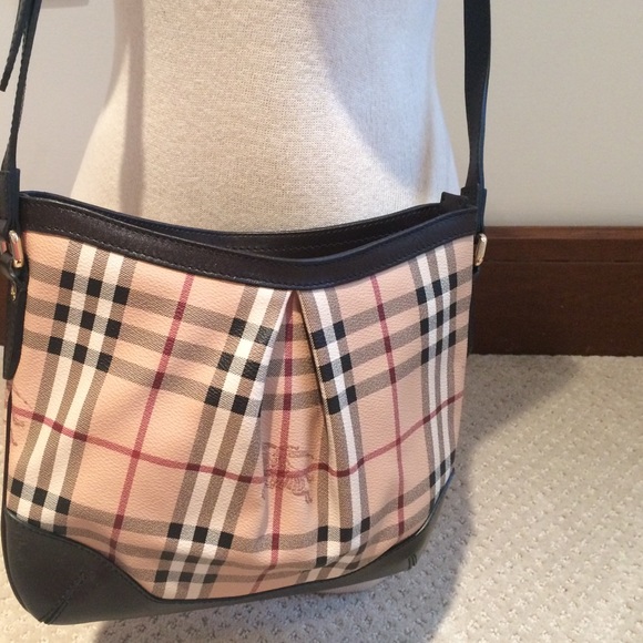 Authentic Burberry Haymarket Handbag