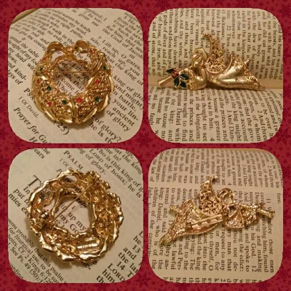 Christmas Brooches