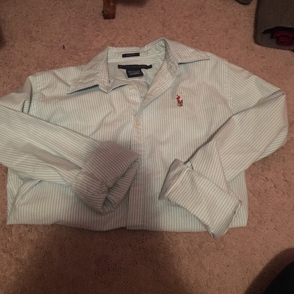 Seersucker polo