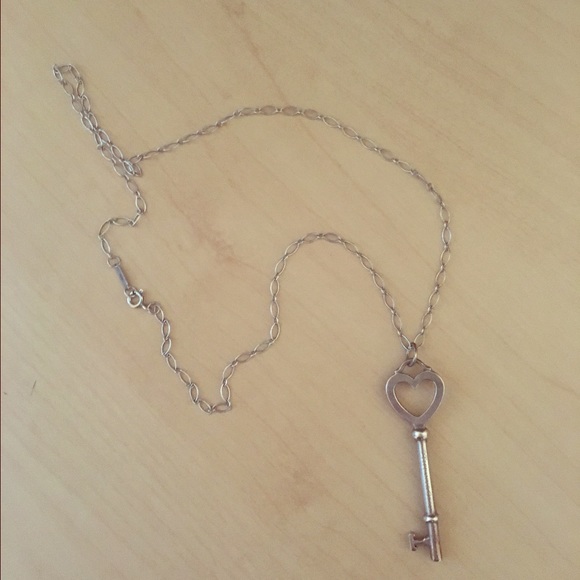 Authentic Tiffany & Co necklace and chain!