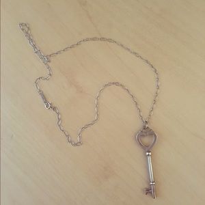 Authentic Tiffany & Co necklace and chain!