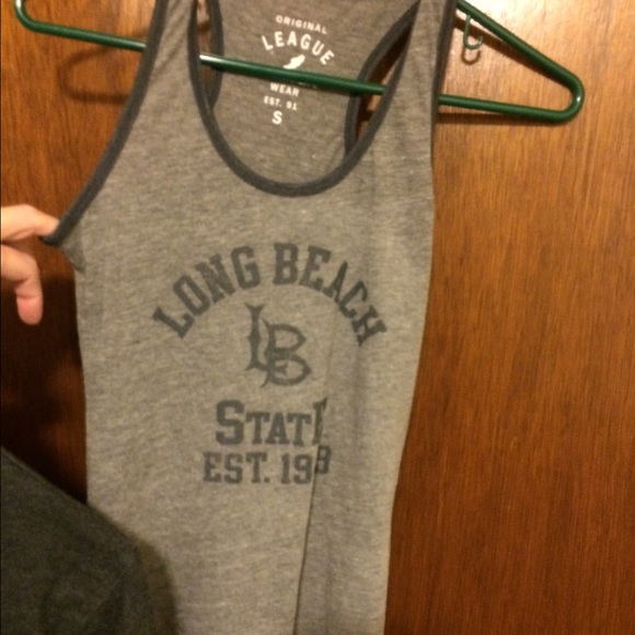 NWOT LONG BEACH STATE COLLEGE TANK TOP