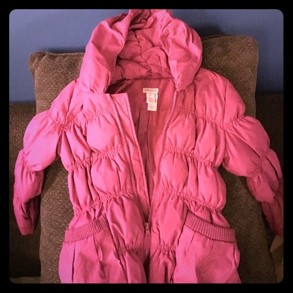 Girls down puffer coat