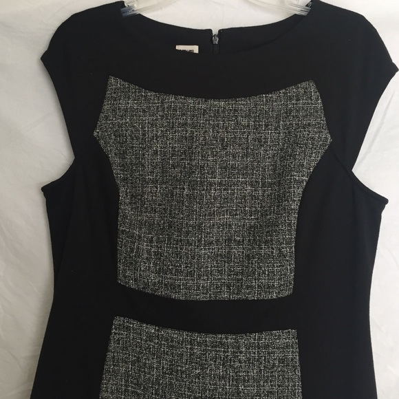 Anne Klein Dresses & Skirts - Anne Klein Black Gray Panel Dress
