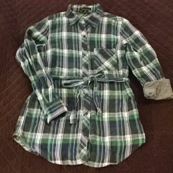 Forever 21 plaid shirt - Picture 1 of 3