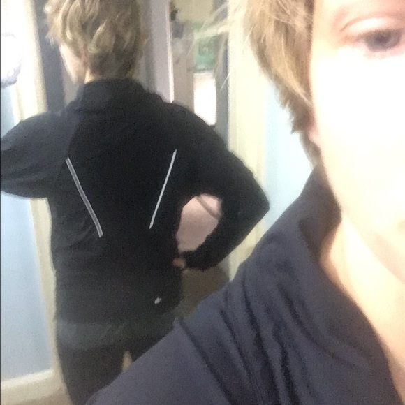 Splits 59 black zip up jacket small - Picture 2 of 2