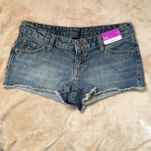 Mossimo Denim Short Shorts - NWT