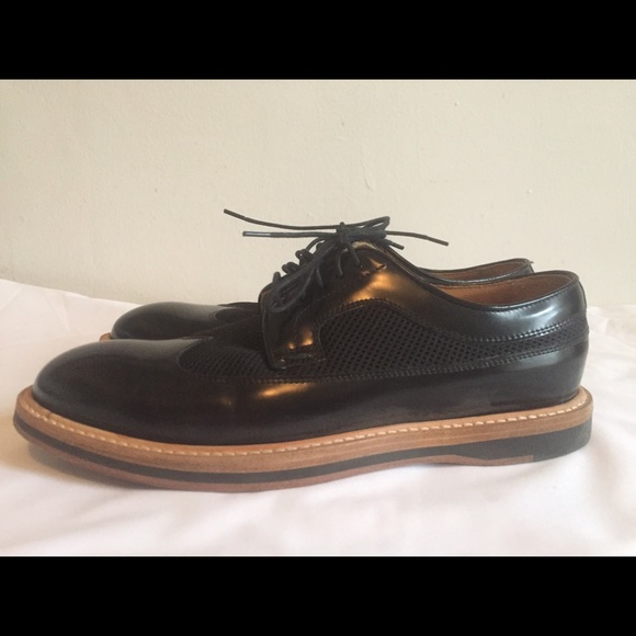 Paul Smith Shoes - Paul Smith Women's Oxfords 38.5 Black Leather